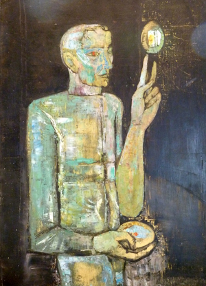huile sur massonite, 1969